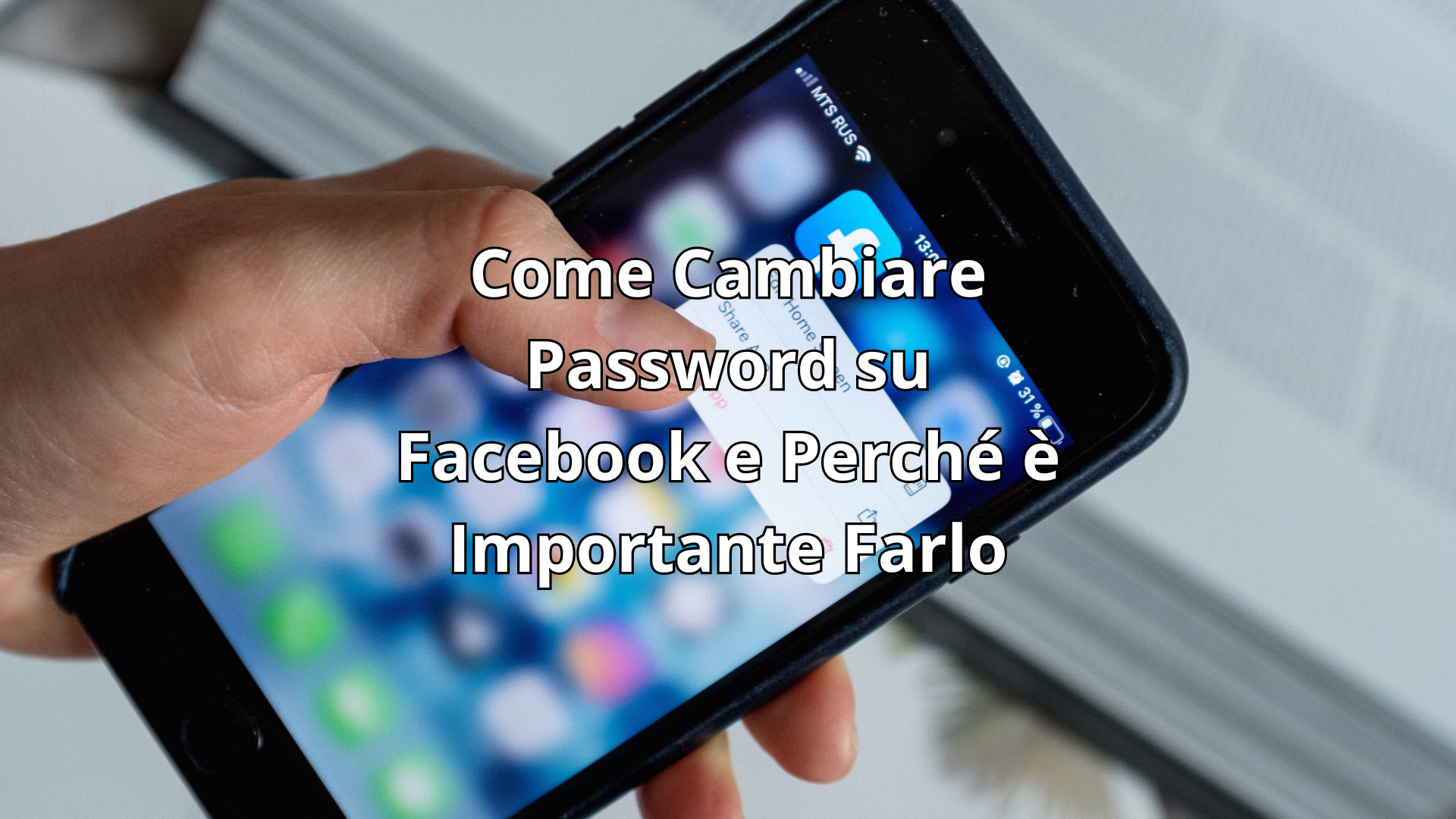 🔒 Come Cambiare Password su Facebook e Perché è Importante Farlo Come Cambiare Password su Facebook e Perché è Importante Farlo